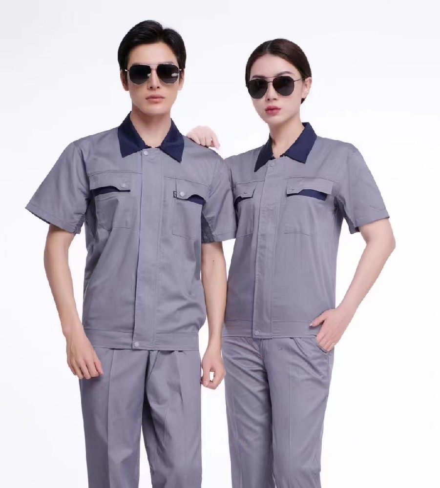 渭南工作服定做-長袖工服定制-套裝工衣訂制-華宏云神工作服